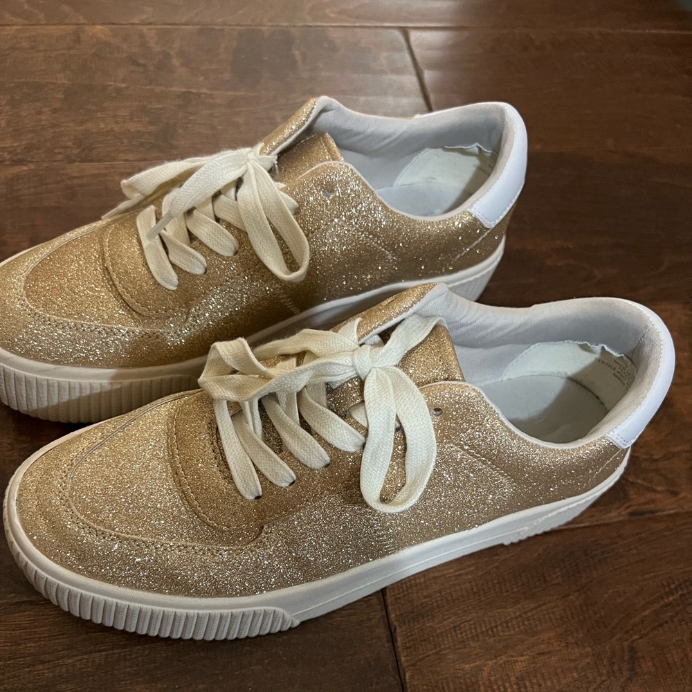 Sparkly sneakers